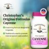 Version 1.0.0 Christopher's Original fórmula suplemento natural de cayena frasco