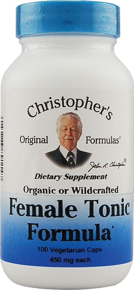 Christopher's Original Fórmulas tónico femenino 100 cápsulas