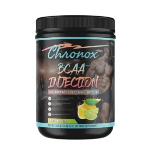 Version 1.0.0 Chronox BCAA polvo limón frasco frontal