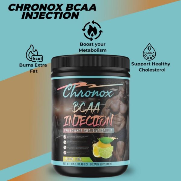 Version 1.0.0 Etiqueta trasera Chronox BCAA limón