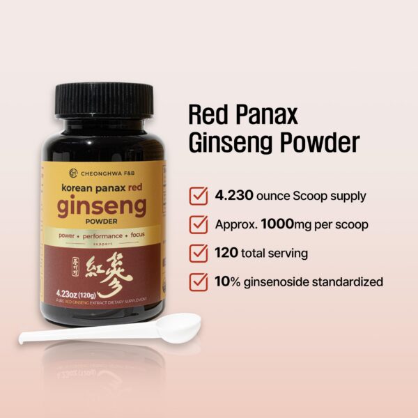 Cierre fácil envase polvo ginseng rojo CHEONGHWA