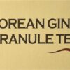 Cierre del paquete té ginseng coreano YAMANGU