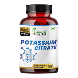 Version 1.0.0 Cápsulas veganas de citrato de potasio 800 mg