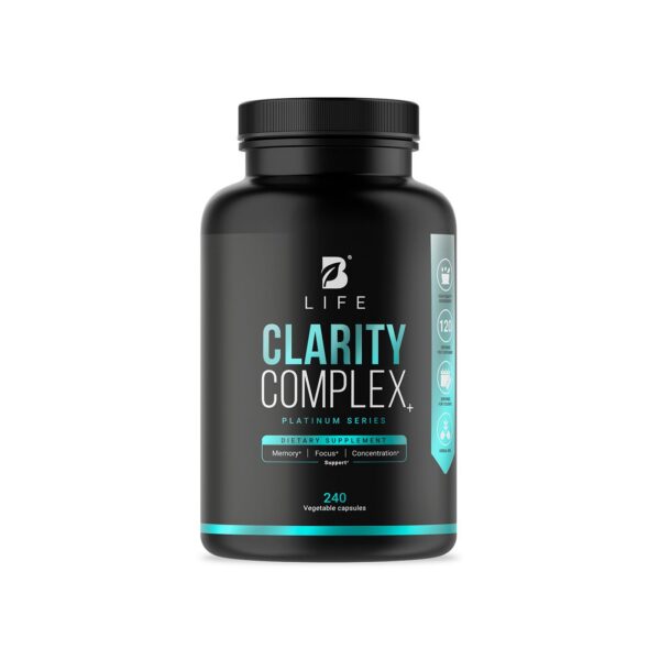 Clarity Complex de B Life frasco con 240 cápsulas naturales