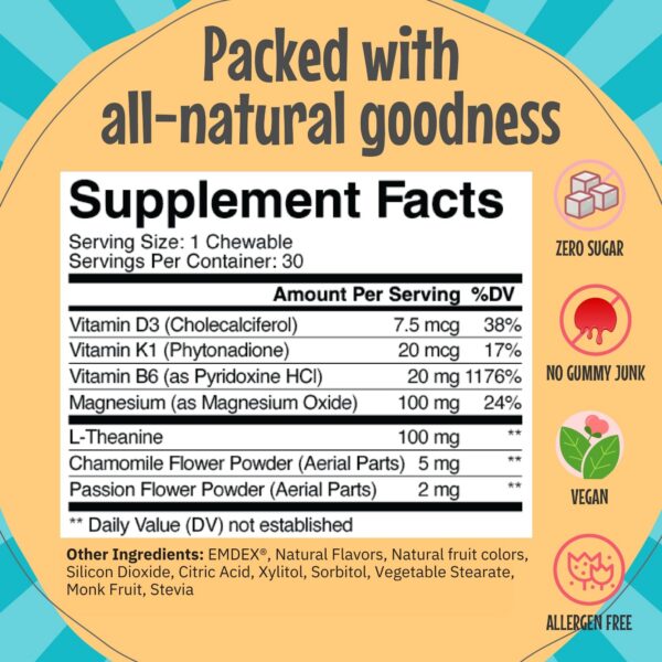 Frasco de gomitas Clarity Kids con L-Theanine