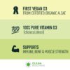 Version 1.0.0 CLEAN MACHINE Vitamina D3 cápsulas veganas certificadas orgánicas