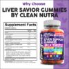 Clean Nutra gomitas liver detox ingredientes naturales
