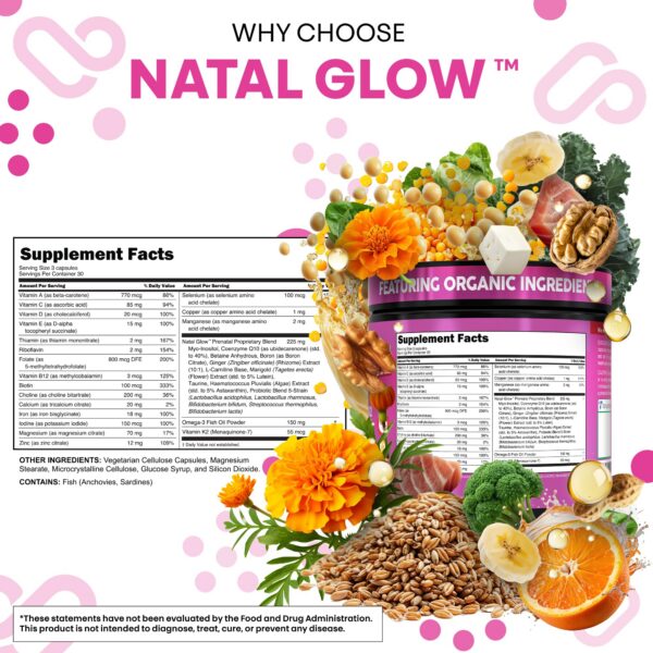 Envase Natal Glow Prenatal