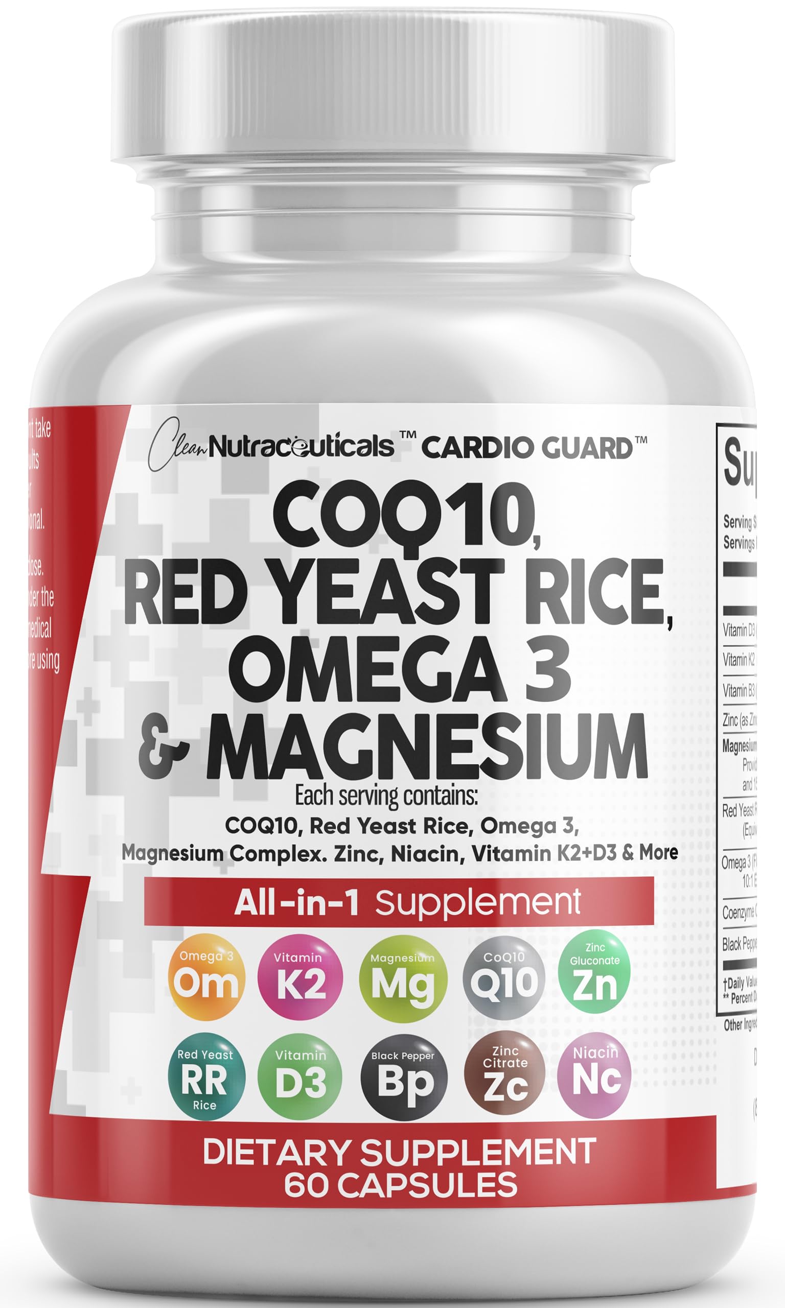 Clean Nutraceuticals COQ10, 200 mg