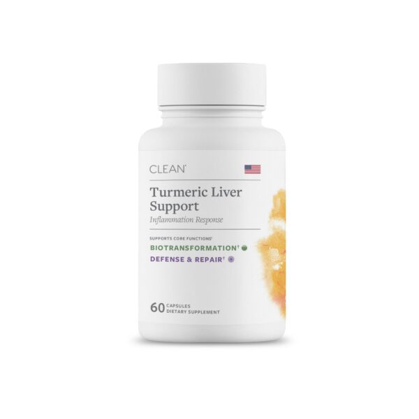 Version 1.0.0 Frente del frasco Clean Program Turmeric y Milk Thistle