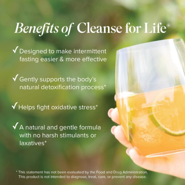 Cleanse for Life Isagenix con vitaminas y minerales traza
