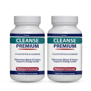 Cleanse Premium fórmula avanzada suplemento 2 paquetes detox
