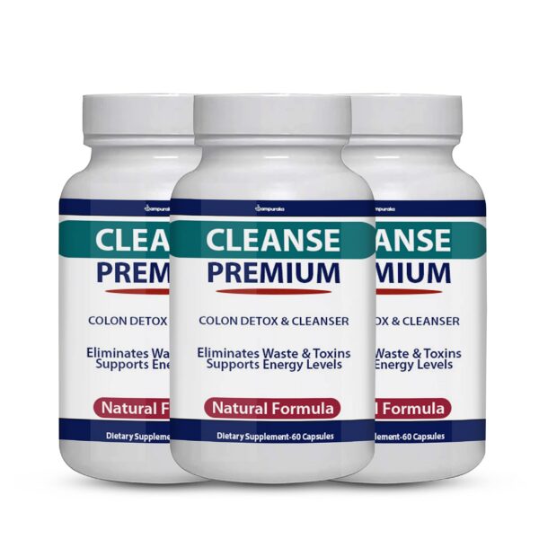 Cleanse Premium suplemento fórmula avanzada 3 paquetes