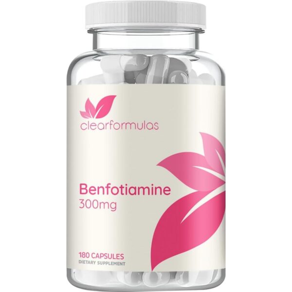 Botella Benfotiamina B1 300 mg