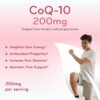 Version 1.0.0 CoQ10 200 mg softgels en frasco