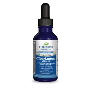 ClearLungs líquido Ridgecrest Herbals sabor naranja