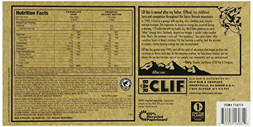 Clif Bar barra de cacahuate crujiente