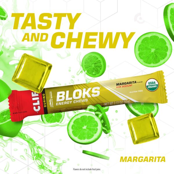 CLIF BLOKS Margarita texturas y tamaños