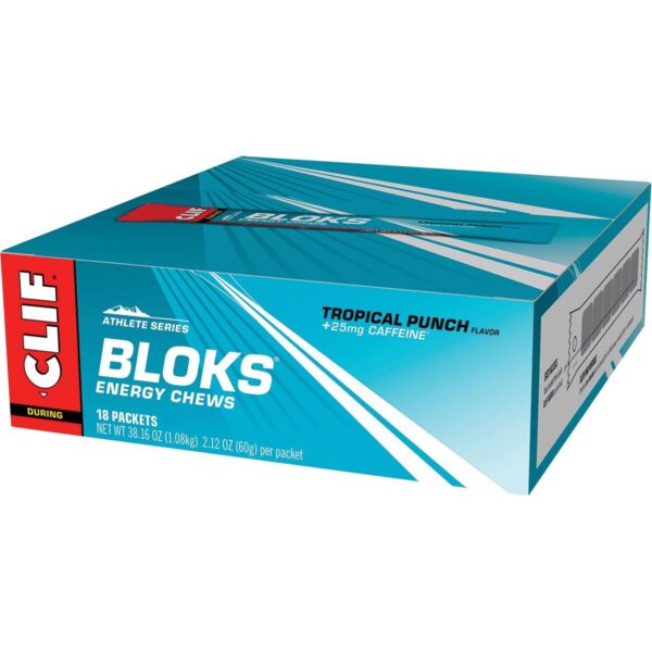 Empaque de CLIF BLOKS Tropical Punch