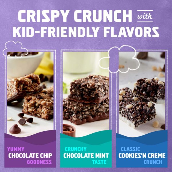 Barras sabor Chocolate Mint para niños Zbar Protein Clif Kid