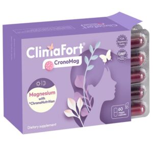 Frasco de ClimaFort CronoMag magnesio para mujeres