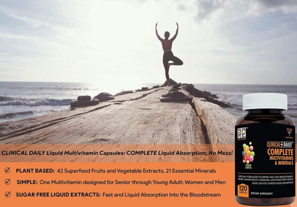 Version 1.0.0 Cápsulas líquidas Clinical Daily para multivitaminas completas