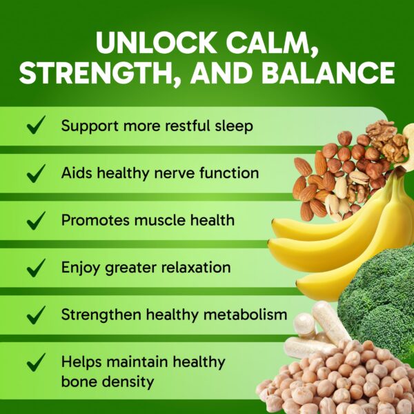 Cápsulas de magnesio glicinato