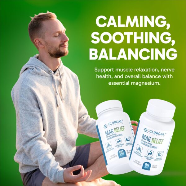 Etiqueta del producto Mag Relief