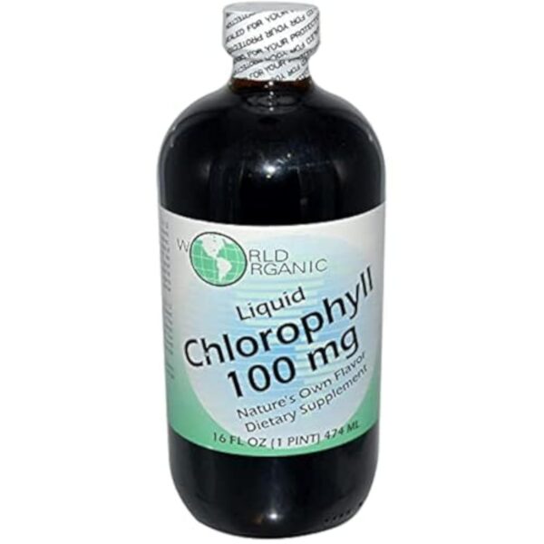 Clorofila liquida organica World Organics 1 unidad paquete