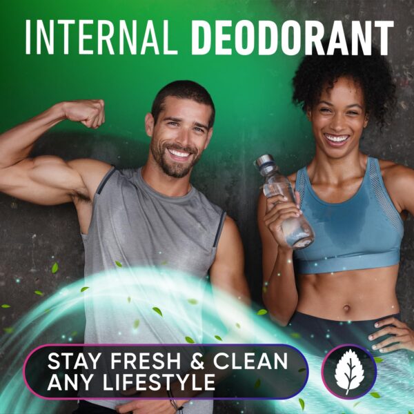 Version 1.0.0 Clorofila líquida suplemento vegano Alpha Flow en frasco claro