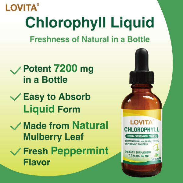 Clorofila natural para detox y salud inmune