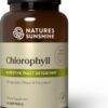 Clorofila Nature's Sunshine cápsulas blandas envase frontal