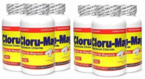 Cloru-Mag Plus tabletas etiqueta frontal