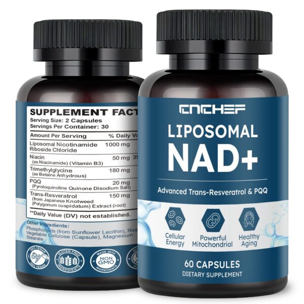 Frasco NAD liposomal 1000 mg CNCHEF