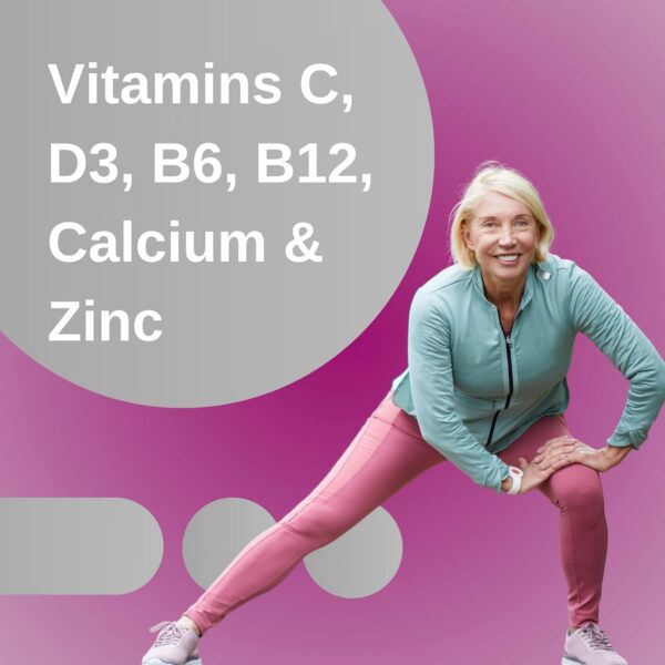 Detalle de tableta multivitamínica CNTRM