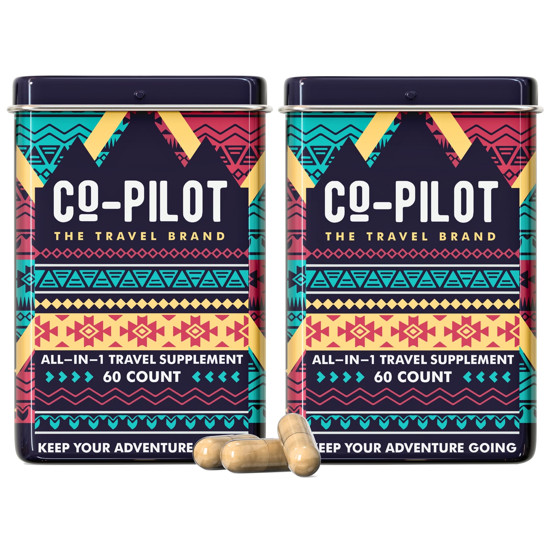 Co-Pilot The Travel Brand Vegan Capsules