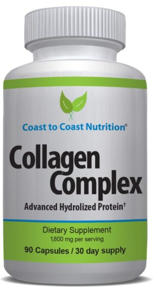 Frente del frasco Coast to Coast Multi Collagen Pills 90 cápsulas