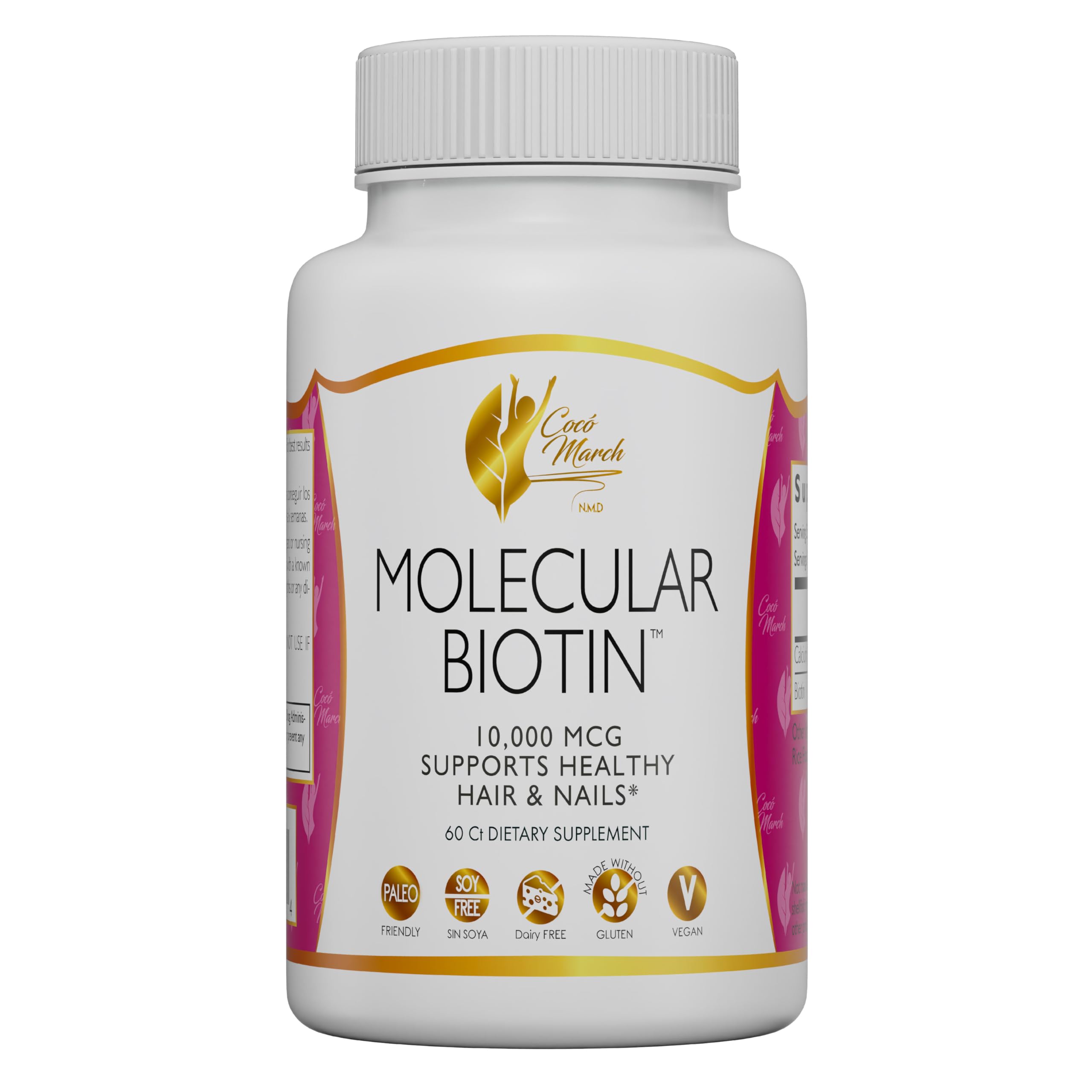 Cocó March N.M.D Biotin, 10,000 mcg