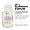 Etiqueta frontal de MYO Hormonal Support