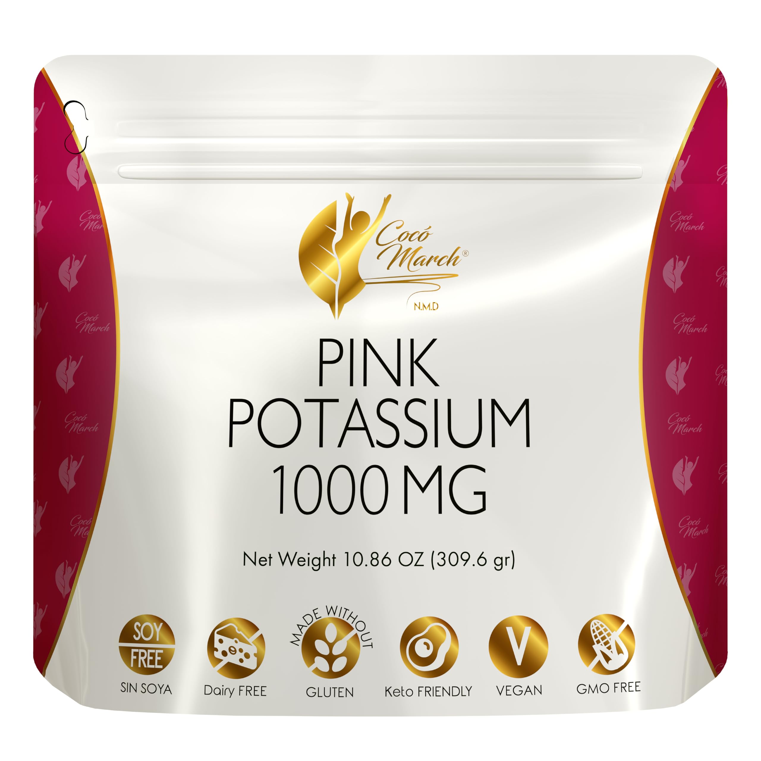 Cocó March Potassium Pink Powder, 10.86 oz