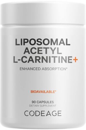 Frasco Codeage Acetil-L-Carnitina liposomal