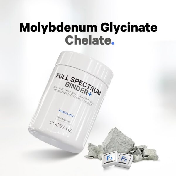 Codeage Binder+ ingredientes naturales en cápsulas