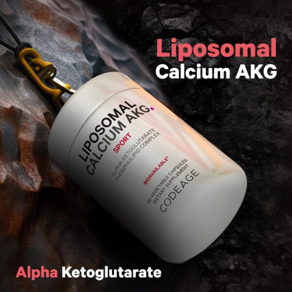 Cápsulas de calcio AKG liposomal