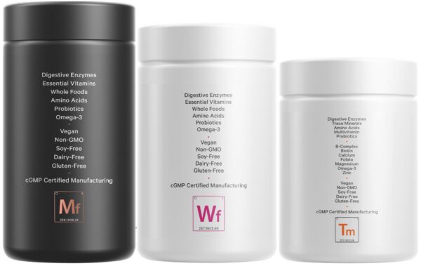 Frasco Codeage multivitaminas para adolescentes