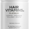 Version 1.0.0 Codeage Hair Vitamins Platinum frasco y etiqueta
