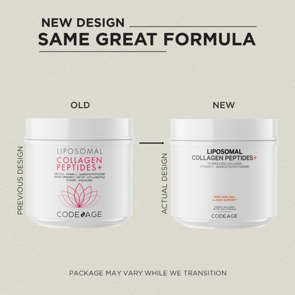 Envase Codeage Liposomal Collagen Peptides