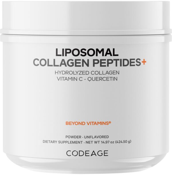 Codeage Colágeno Liposomal polvo frontal