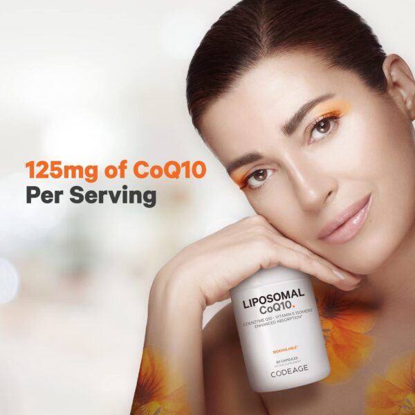 Frasco de Codeage Liposomal CoQ10