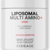 Frasco del suplemento Codeage Liposomal Multi Amino