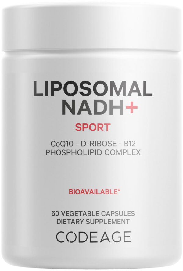 Codeage NADH+ liposomal frasco